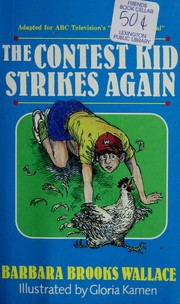 Cover of: The Contest Kid Strikes Again by Barbara Brooks Wallace
