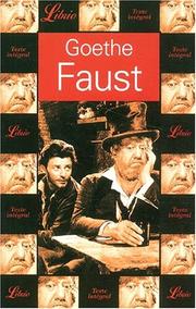 Cover of: Faust by Johann Wolfgang von Goethe