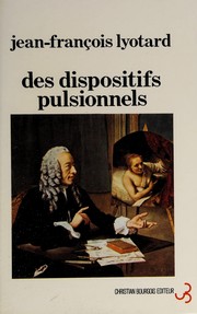 Cover of: Des dispositifs pulsionnels