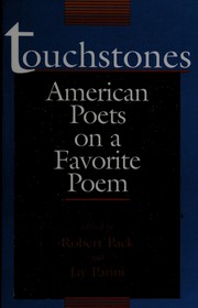 Cover of: Touchstones: American poets on a favorite poem