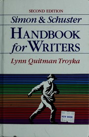 Cover of: Simon & Schuster Handbook for Writers Second Edition