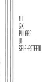 Cover of: The six pillars of self-esteem by Nathaniel Branden