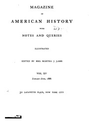 Cover of: The Magazine of American History with Notes and Queries