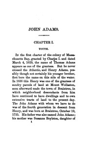 Cover of: John Adams by John Torrey Morse