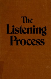 Cover of: The listening process