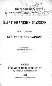 Cover of: Saint François d'Assise et la légende des Trois Compagnons