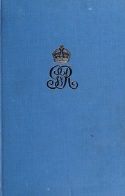 King George the Fifth by Harold Nicolson