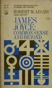Cover of: James Joyce: Common sense and beyond