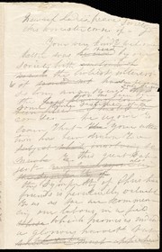 Cover of: [Letter to] Newark Ladies' Peace Society, Mrs. Worcester cor[responding] sec[retary] of--