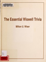 Cover of: The essential Wiswell trivia : a family scrapbook by 