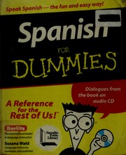 Cover of: Spanish for dummies by Susana Wald