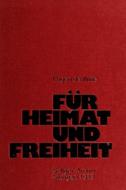 Für Heimat und Freiheit by Eugen de Witte