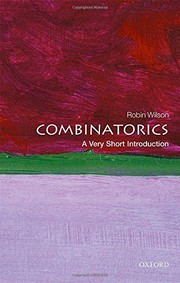 Cover of: Combinatorics: A Very Short Introduction