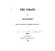 Cover of: The pirate. by Sir Walter Scott
