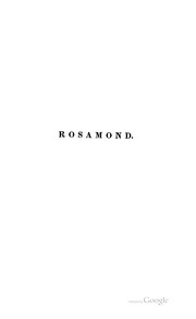 Cover of: Rosamond: With Other Tales