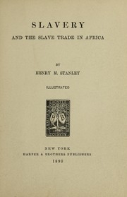 Cover of: Slavery and the slave trade in Africa