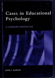 Cover of: Cases in educational psychology: a Canadian perspective