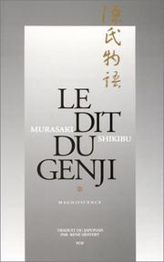 Cover of: Le Dit du Genji, 2 volumes : Magnificence- Impermanence