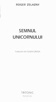 Cover of: Semnul Unicornului by Roger Zelazny