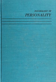 Psychology of personality by Ross Stagner