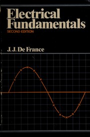 Cover of: Electrical fundamentals
