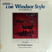 Cover of: The Windsor style in America by Charles Santore