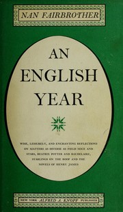 Cover of: An English year.