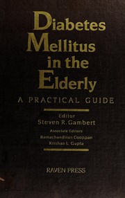 Cover of: Diabetes mellitus in the elderly: a practical guide