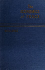 Cover of: The economics of peace