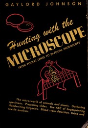 Cover of: Hunting with the microscope
