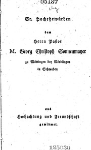 Cover of: Die Katholischen Briefe: neu übersesst und erklärt und mit Excursen und einleitenden Abhandlungen