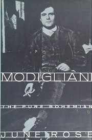 Cover of: Modigliani, the pure bohemian