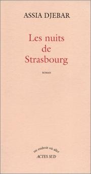 Cover of: Les nuits de Strasbourg: roman