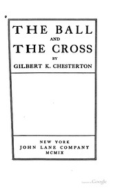 Cover of: The ball and the cross by 
