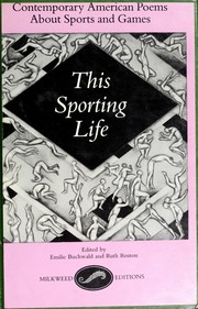 Cover of: This Sporting Life: Contemporary American Poems About Sports and Games