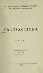 Cover of: Transactions