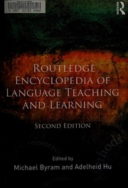 Cover of: Routledge encyclopedia of language teaching and learning