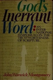 Cover of: God's inerrant Word: an international symposium on the trustworthiness of Scripture