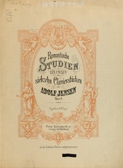 Cover of: Romantische Studien by Adolf Jensen