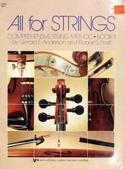 Cover of: All For Strings Book 1: Violin