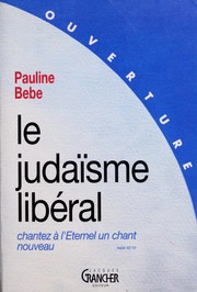 Cover of: Le judaïsme libéral