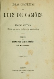 Cover of: Obras completas: Ed. critica com as mais notaveis variantes