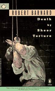 Cover of: Death by sheer torture by Robert Barnard