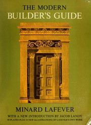 Cover of: The modern builder's guide.