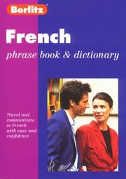 Cover of: French phrase book