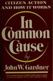 Cover of: In common cause