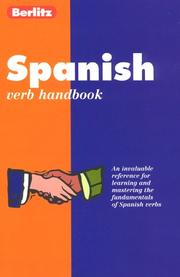 Spanish verb handbook