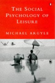 The social psychology of leisure