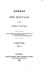 Cover of: Zohrab: The Hostage