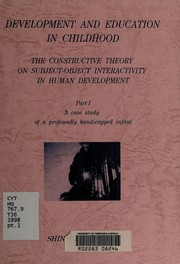 Cover of: Development and Education in Childhood